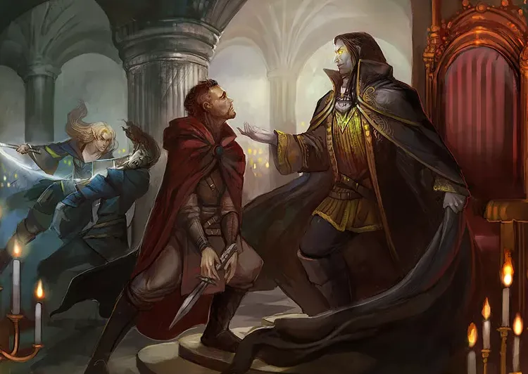 La maldición del jefe Strahd lucha contra DD 5e