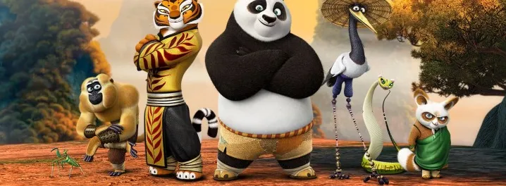 Kung Fu Panda Monje Druida