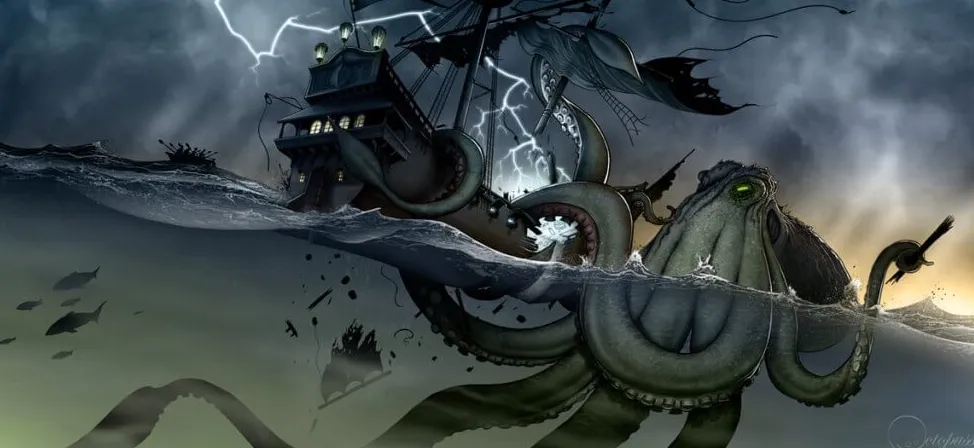 Acciones legendarias DD 5e kraken