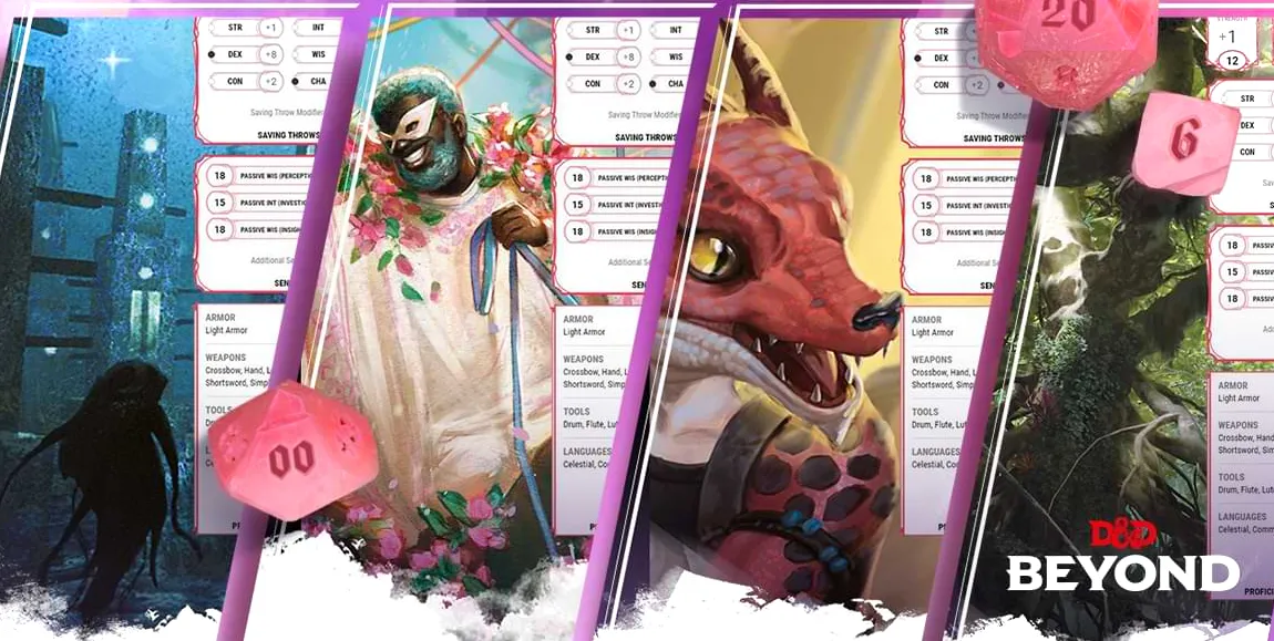 Beneficios de reserva de Journeys Through the Radiant Citadel, incluido el juego de datos digitales Concord Jewel, 11 marcos de personajes y 5 fondos de hojas de personajes.