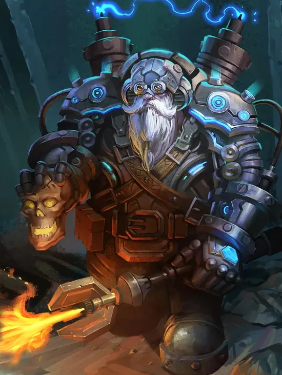 mecha enano jefe lucha DD 5e