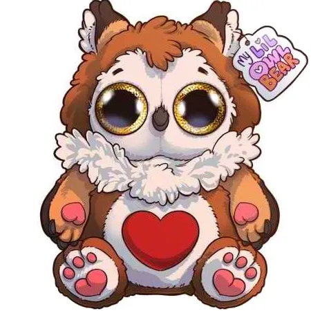 Mi arte de peluche Lil Owlbear